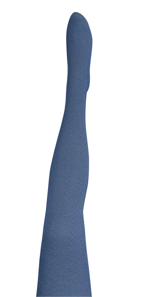 Geo Merino Wool Tights in Various Colours