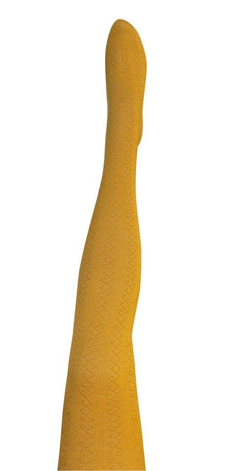 Geo Merino Wool Tights in Various Colours