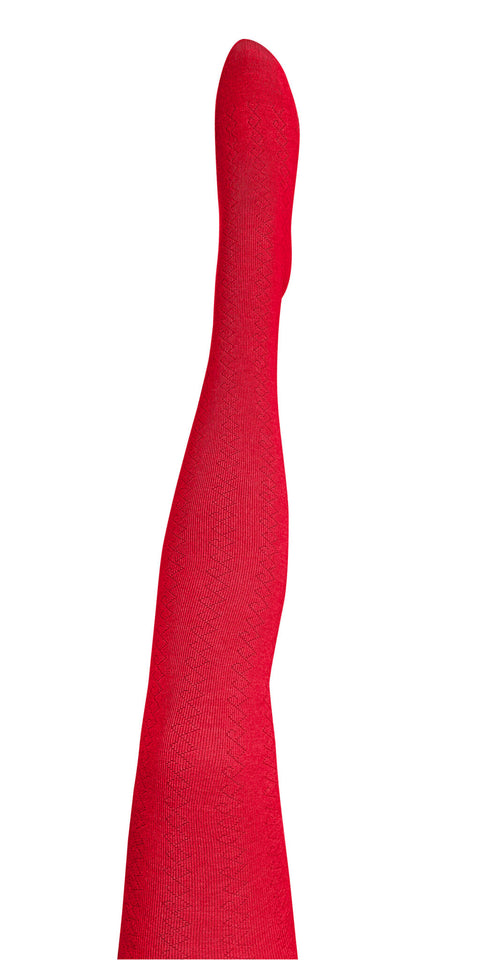 Geo Merino Wool Tights in Various Colours