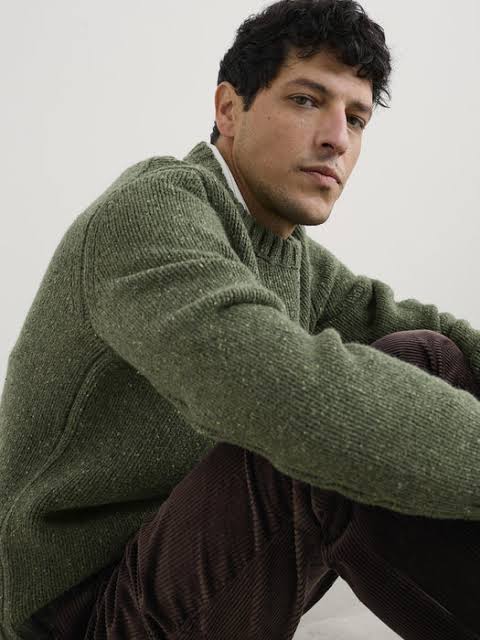 Men's Bizen Jumper in Hosta