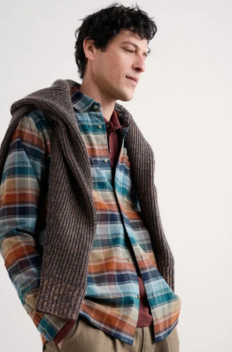Men's Fathomer Shirt in Root Cellar Light Wade