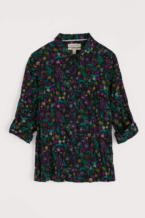 Larissa Shirt in Illuminated Garden Onyx
