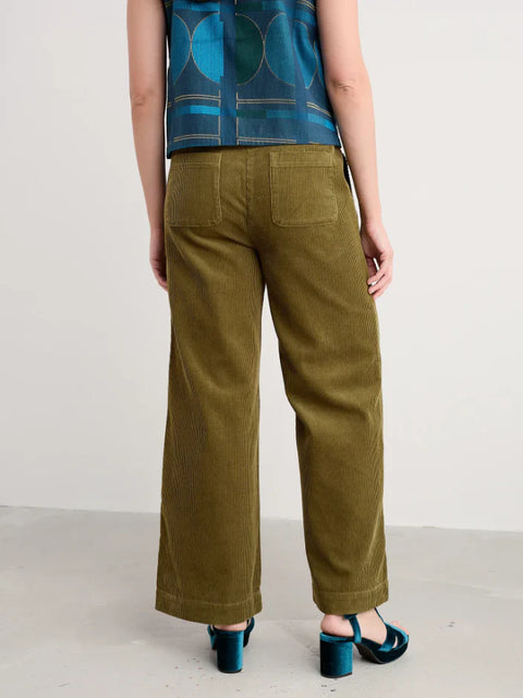 Dillwyn Trouser in Bright Olive