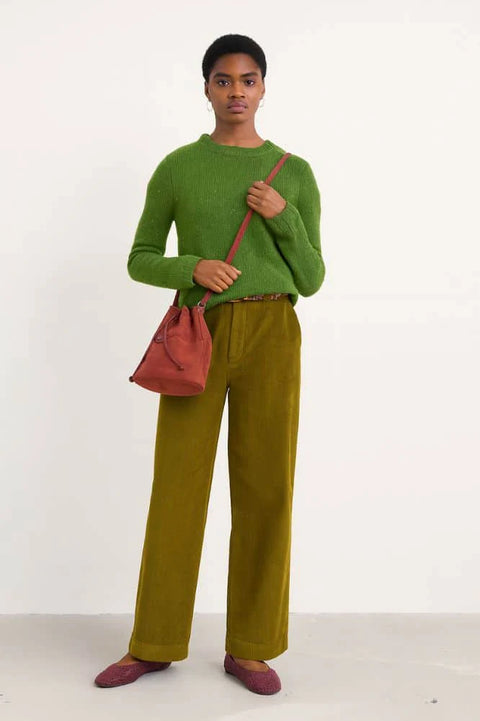 Dillwyn Trouser in Bright Olive