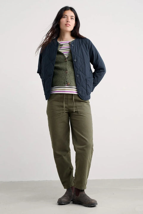 Dawson Pick Merino Cardigan in Alpine