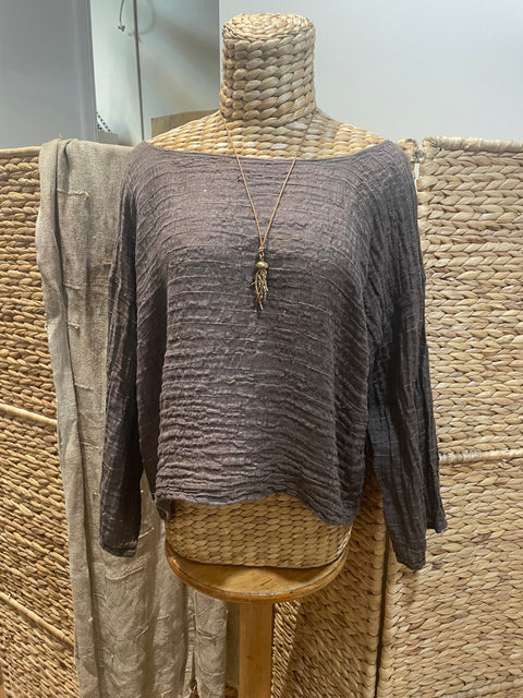 Camicia Bambusa in Carrubo - One Size