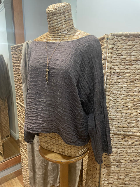 Camicia Bambusa in Carrubo - One Size