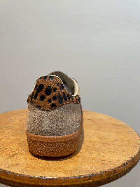 Parallel Sand/Leopard Multi Suede