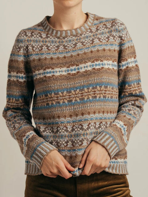 Kinross Sweater in Latte