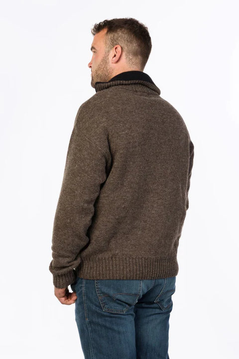 MKM Originals Tasman Jumper in Natural Brown