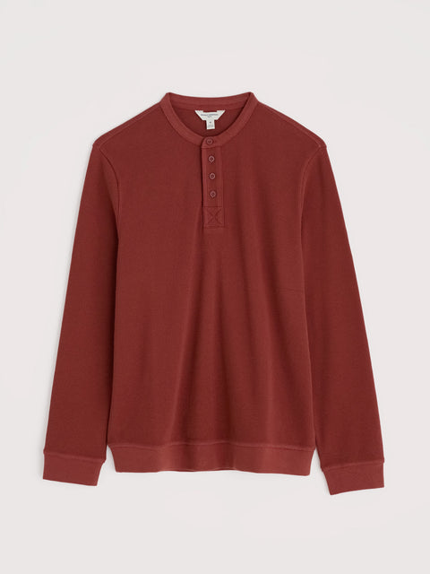 Men's Brigantine Long Sleeve Top in Conker