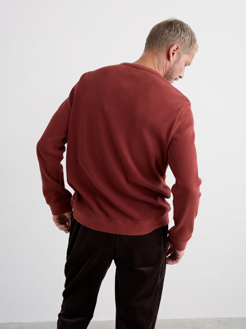 Men's Brigantine Long Sleeve Top in Conker