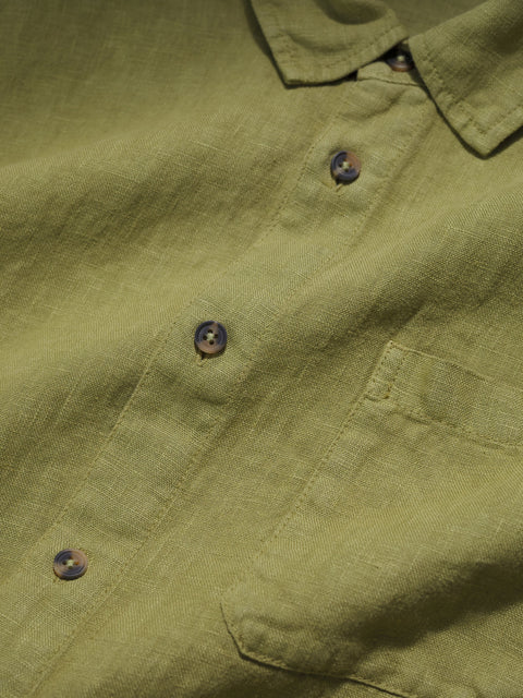 Men's Curator Shirt in Grasshopper