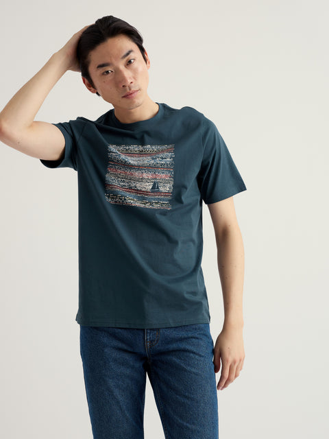 Men's Midwatch T-Shirt in Sunlit Sea Storm