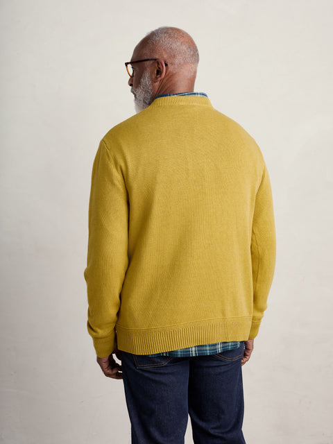 Moorstone Jumper in Dark Hay