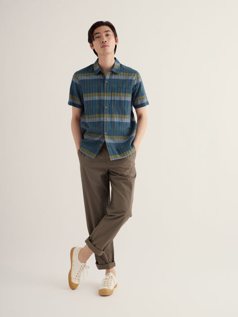 Men's Ropecraft Shirt in Zizia Multi