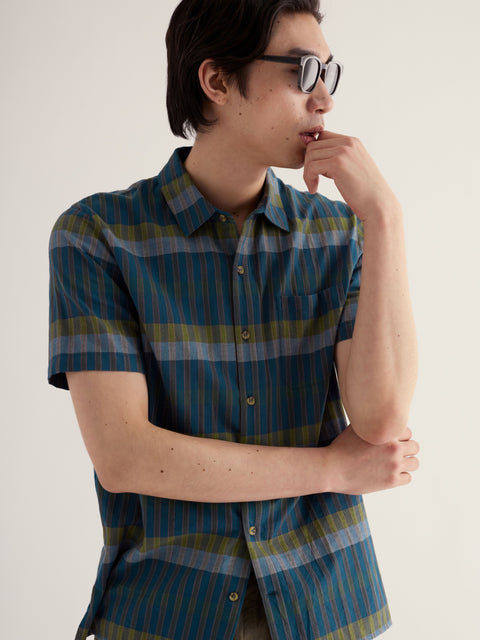 Men's Ropecraft Shirt in Zizia Multi