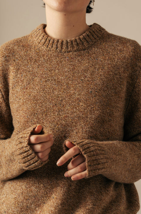 Brora Sweater in Teasel