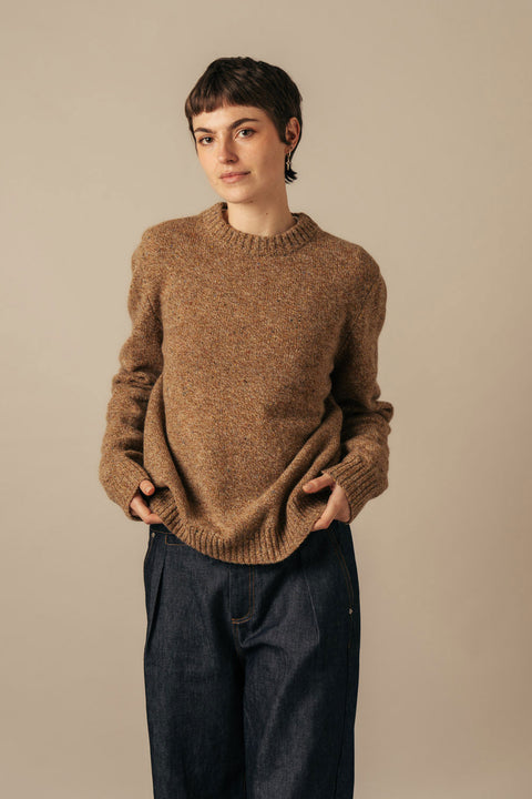 Brora Sweater in Teasel