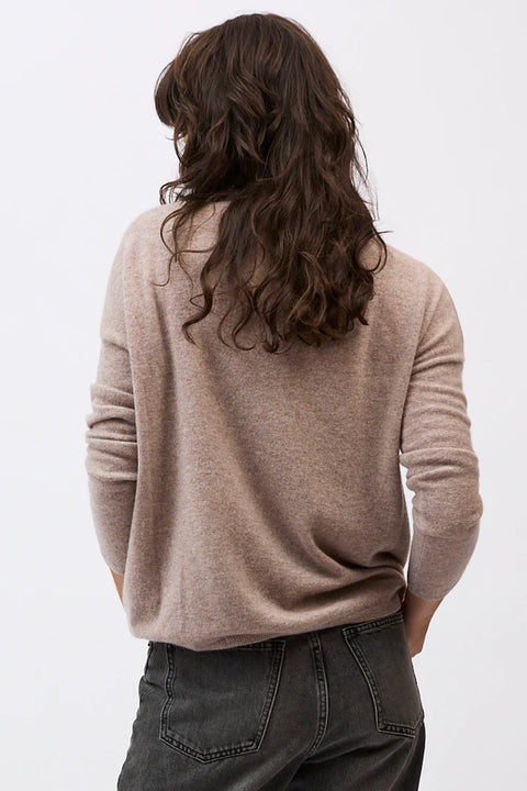 Sloane Mockneck in Toast