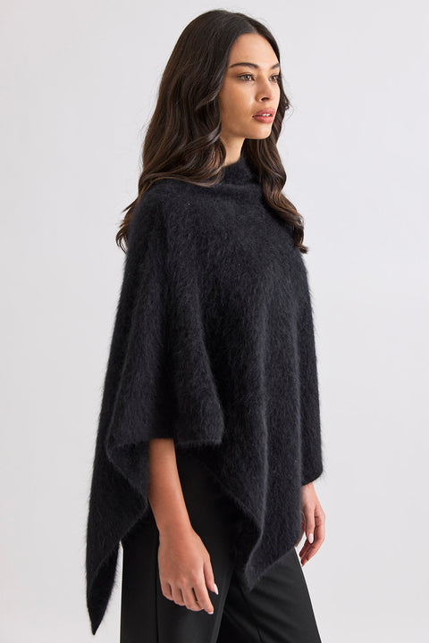 Brushed Cape in Jet