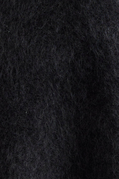 Brushed Cape in Jet