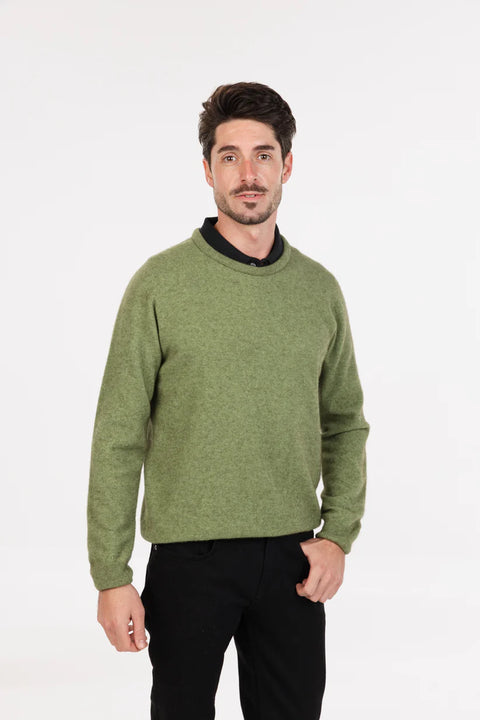 Crew Neck Sweater in Pistachio