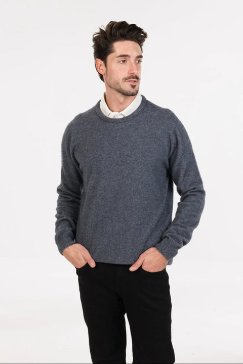 Crew Neck Sweater in Sky