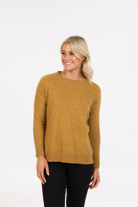 Lounge Sweater in Marigold