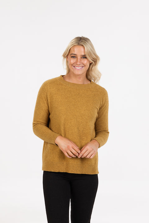 Lounge Sweater in Marigold