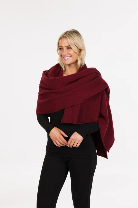 Travel Wrap in Cherry