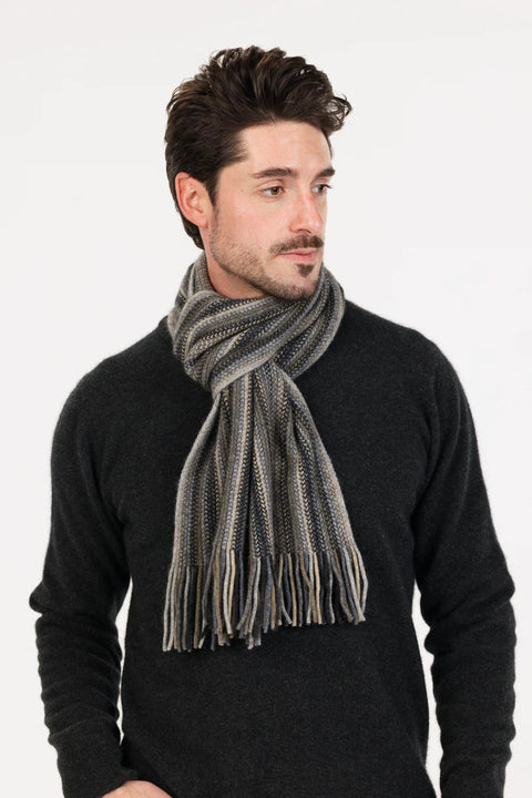 Multi Stripe Scarf in Assorted Colours