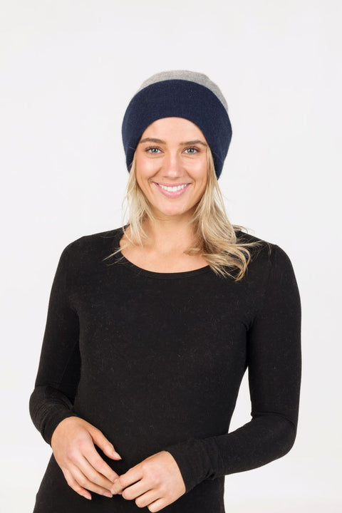 Reversible Beanie in Various Colours