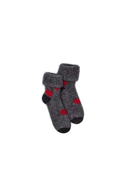 Kids Possum Heart Socks in Various Colours
