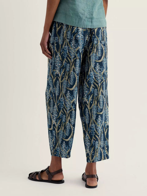 Noweth Trouser in Red Hot Poker Maritime