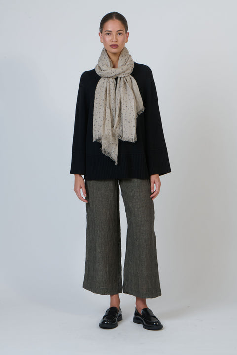 Linen Pant in Mussel