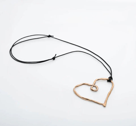 Cuore Pendant in Bronze