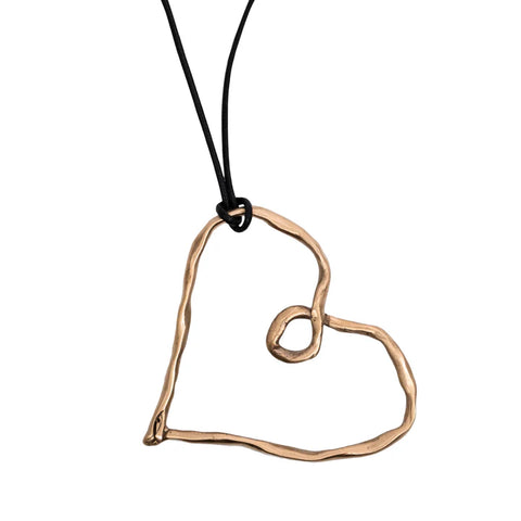 Cuore Pendant in Bronze