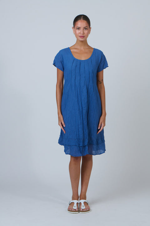 Shift Dress in Cycladic