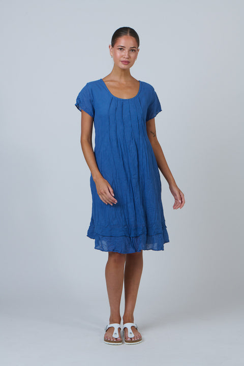 Shift Dress in Cycladic