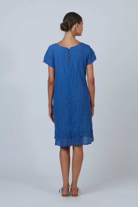 Shift Dress in Cycladic