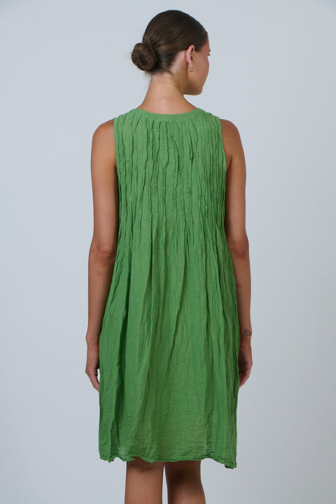 Sleeveless Aline Dress in Meadow