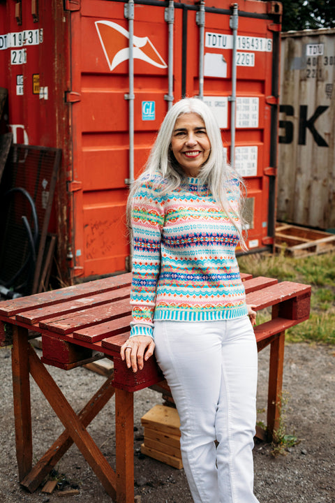 Kinross Sweater in Mural