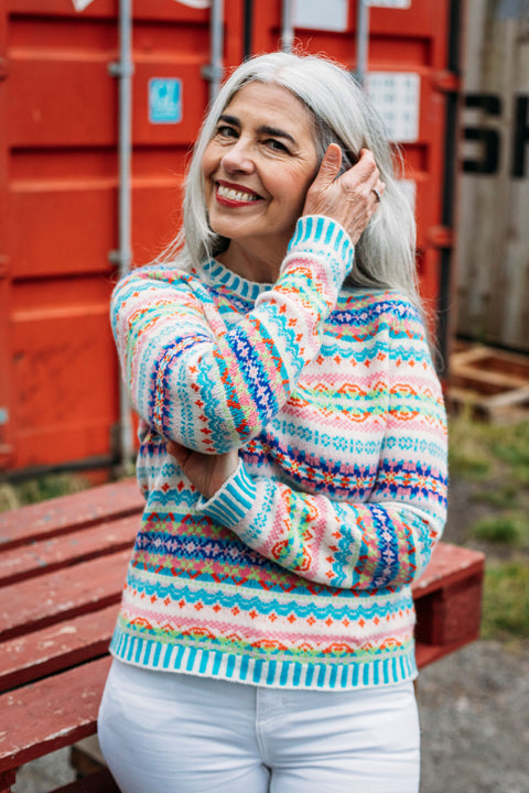 Kinross Sweater in Mural