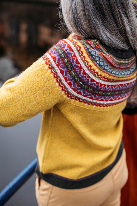 Alpine Short Sweater in Findhorn