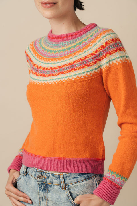 Alpine Short Sweater in Dazzle