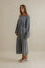 Retreat Cotton Twist Pullover in Pool Combo