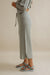 Retreat Cotton Twist Pant in Thyme Combo