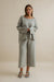 Retreat Cotton Twist Pullover in Thyme Combo