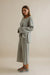 Retreat Cotton Twist Pullover in Thyme Combo